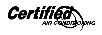 CERTIFIED AIR CONDITIONING