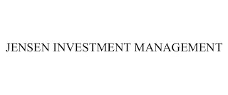 JENSEN INVESTMENT MANAGEMENT