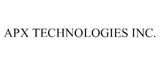 APX TECHNOLOGIES INC.