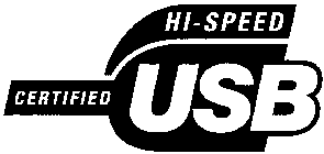 HI-SPEED CERTIFIED USB