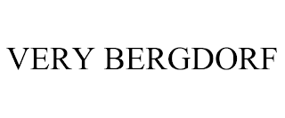 VERY BERGDORF