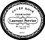 LAURENT-PERRIER CUVEE ROSE BRUT CHAMPAGNE BRUT DEPUIS SINCE 1812