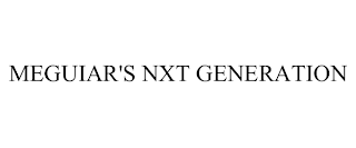 MEGUIAR'S NXT GENERATION