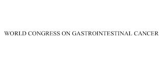 WORLD CONGRESS ON GASTROINTESTINAL CANCER