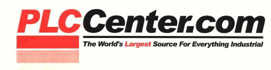 PLCCENTER.COM. THE WORLD'S LARGEST SOURCE FOR EVERYTHING INDUSTRIAL