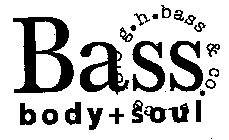 BASS BODY + SOUL G.H. BASS & CO. SINCE 1876