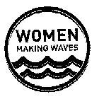 WOMEN MAKING WAVES