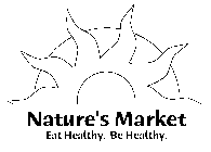 NATURE'S MARKET EAT HEALTHY. BE HEALTHY.