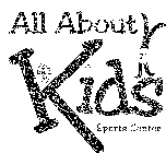 ALL ABOUT KIDS SPORTS CENTER