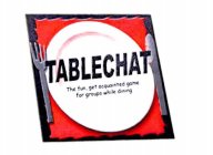 TABLECHAT THE FUN, GET ACQUAINTED GAME FOR GROUPS WHILE DINING