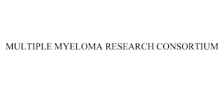 MULTIPLE MYELOMA RESEARCH CONSORTIUM