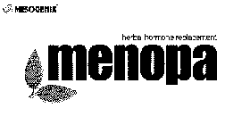 MESOGENIX HERBAL HOREMONE REPLACEMENT MENOPA