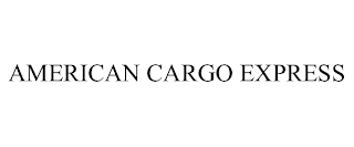 AMERICAN CARGO EXPRESS