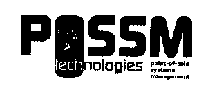 POSSM TECHNOLOGIES POINT-OF-SALE SYSTEMS MANAGEMENT