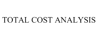 TOTAL COST ANALYSIS