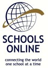 SCHOOLS ONLINE CONNECTING THE WORLD ONE SCHOOL AT A TIME