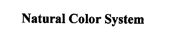 NATURAL COLOR SYSTEM