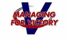 MANAGING FOR VICTORY