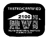 HVI ORIGINAL CERTIFICATION LABEL