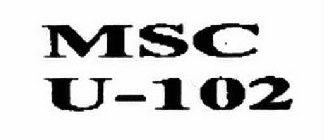 MSC U-102