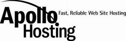 APOLLO HOSTING FAST, RELIABLE WEB SITE HOSTING