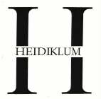 H HEIDIKLUM