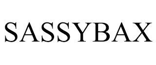 SASSYBAX