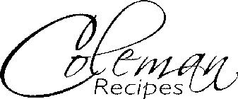 COLEMAN RECIPES