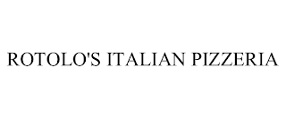 ROTOLO'S ITALIAN PIZZERIA