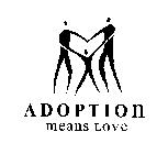 ADOPTION MEANS LOVE
