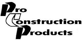 PRO CONSTRUCTION PRODUCTS