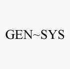 GEN~SYS