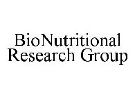 BIONUTRITIONAL RESEARCH GROUP