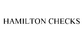 HAMILTON CHECKS