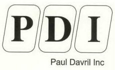 PDI PAUL DAVRIL INC