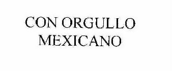 CON ORGULLO MEXICANO