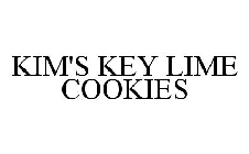 KIM'S KEY LIME COOKIES