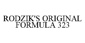 RODZIK'S ORIGINAL FORMULA 323