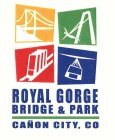 ROYAL GORGE BRIDGE & PARK CANON CITY, CO