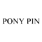 PONY PIN