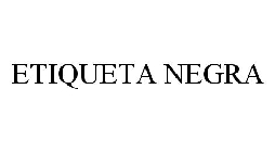 ETIQUETA NEGRA