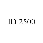 ID 2500