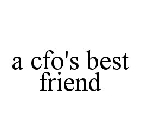 A CFO'S BEST FRIEND