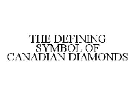 THE DEFINING SYMBOL OF CANADIAN DIAMONDS