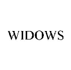 WIDOWS