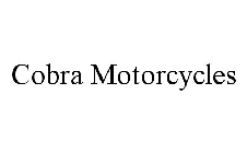 COBRA MOTORCYCLES