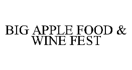 BIG APPLE FOOD & WINE FEST