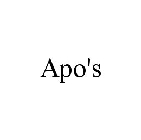 APO'S