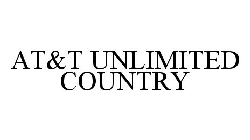 AT&T UNLIMITED COUNTRY