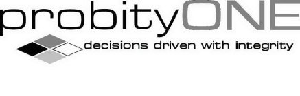 PROBITYONE DECISIONS DRIVEN WITH INTEGRITY